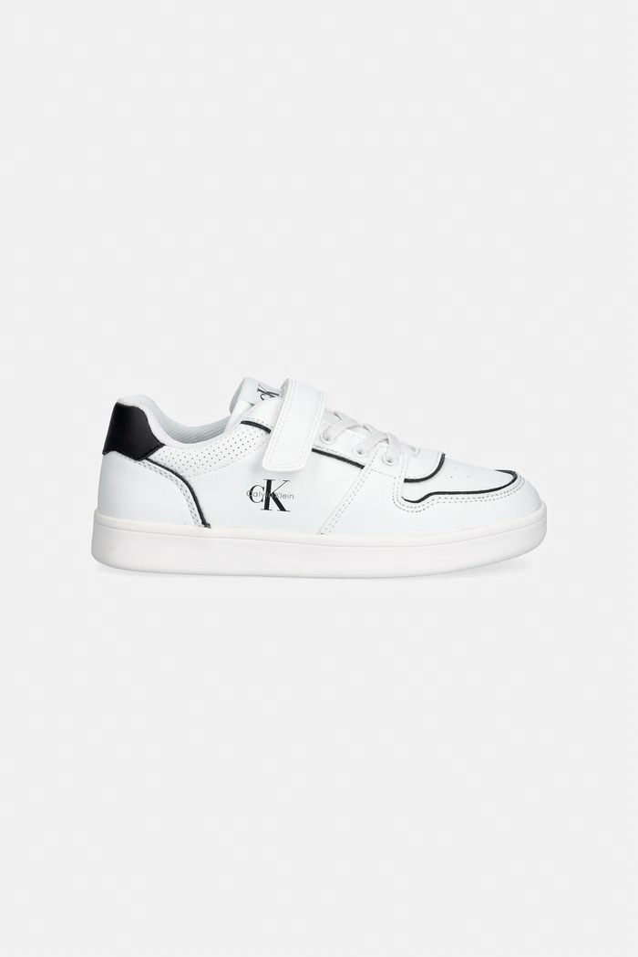 Calvin Klein Jeans sneakers pentru copii V1X9.83278.30.34 alb SS26