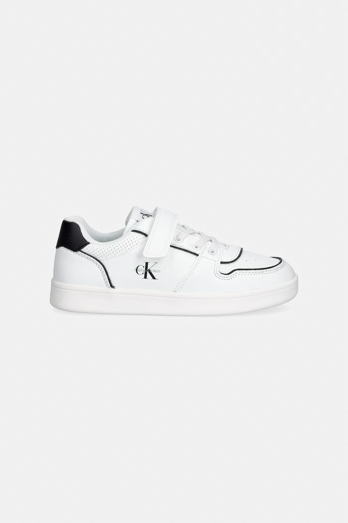 Calvin Klein Jeans sneakers pentru copii V1X9.83278.30.34 alb SS26