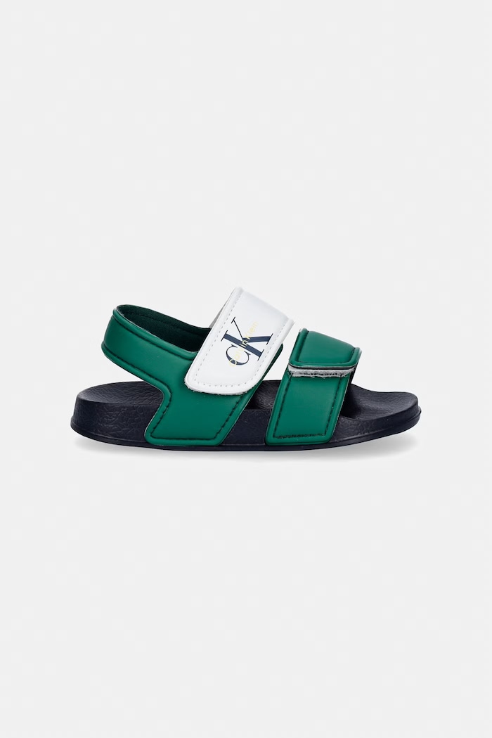 Calvin Klein Jeans sandale copii V1XF.83330.22.26 verde SS26