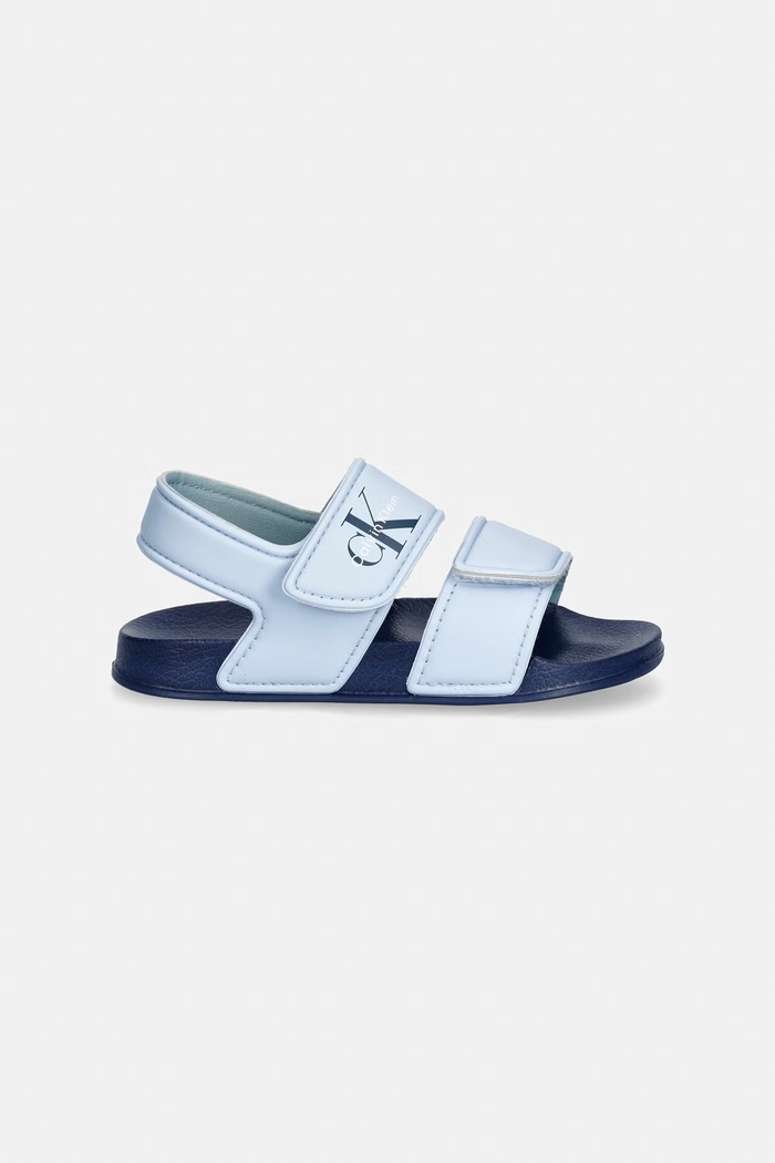 Calvin Klein Jeans detské sandále V1XF.83330.27.34 modrá SS26
