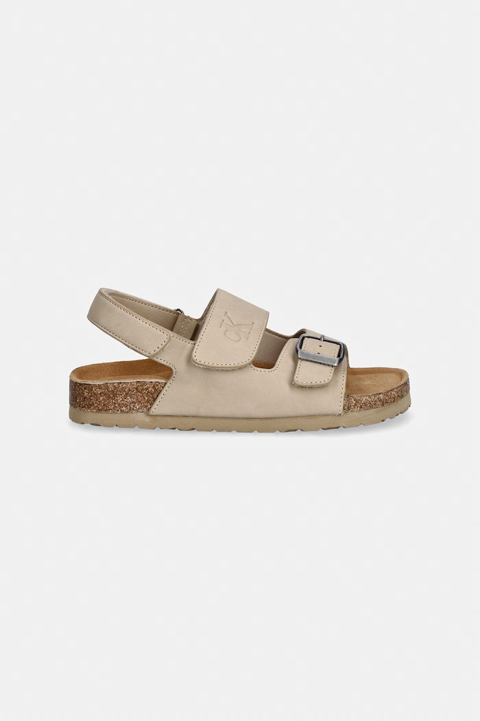 Calvin Klein Jeans sandále detské V3X2.83328.35.40 béžová SS26