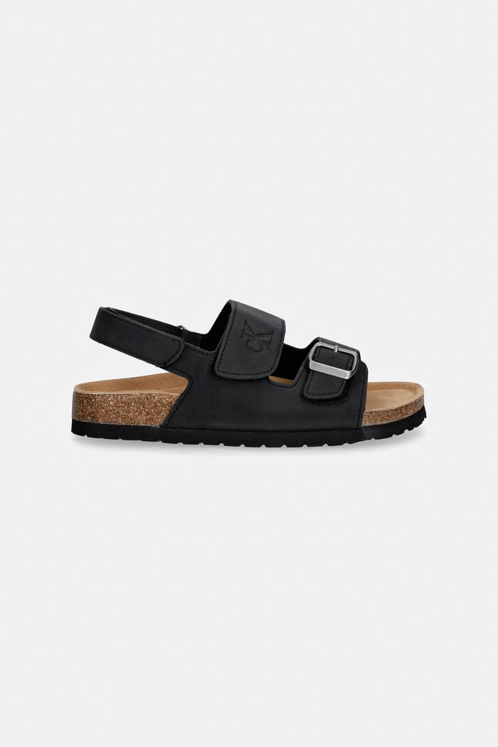 Calvin Klein Jeans detské sandále V3X2.83328.35.40 čierna SS26