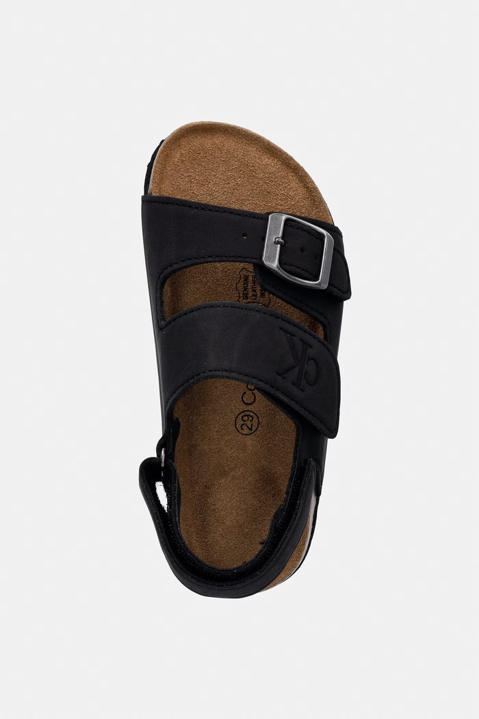 Calvin Klein Jeans detské sandále čierna V3X2.83328.24.29