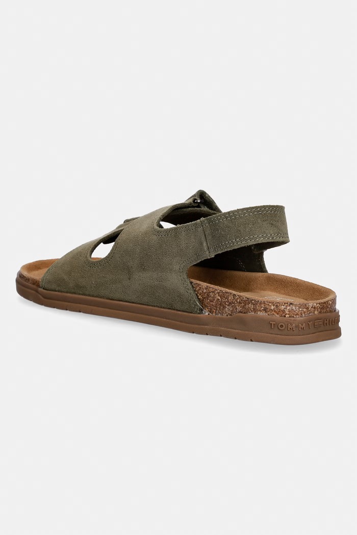 Κοριτσίστικα Πέδιλα σουέτ για παιδιά Tommy Hilfiger T3X2.34394.35.41 πράσινο