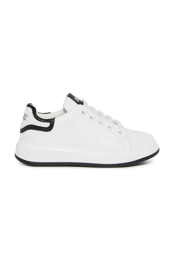 Detské tenisky Diesel S-MEQUIPLA SNEAKERS nízky biela BC1075.KF004.36.40