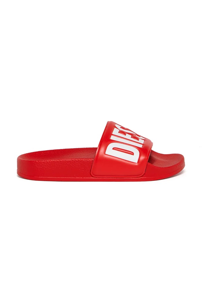 Diesel detské šľapky SA-BWBISQOF SANDALS červená BC1084.KF019.36.40