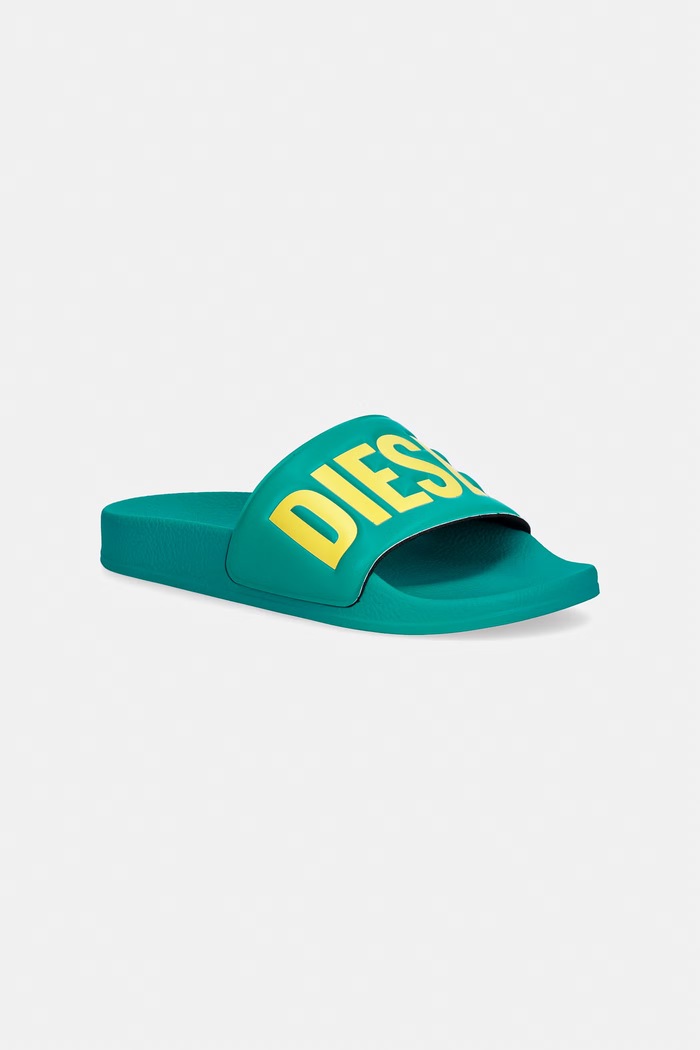 Diesel šľapky detské SA-BWBISQOF SANDALS tyrkysová BC1084.KF019.36.40