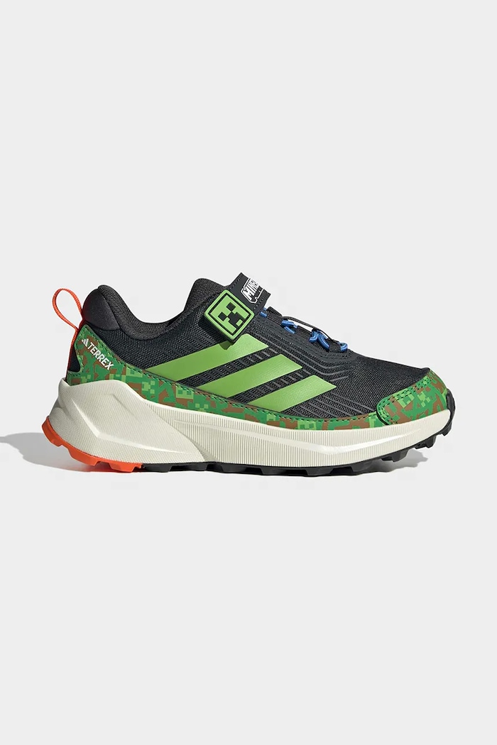 Detské tenisky adidas TERREX TERREX TRAILMAKER 2 CF MCFT textilný čierna JQ9377
