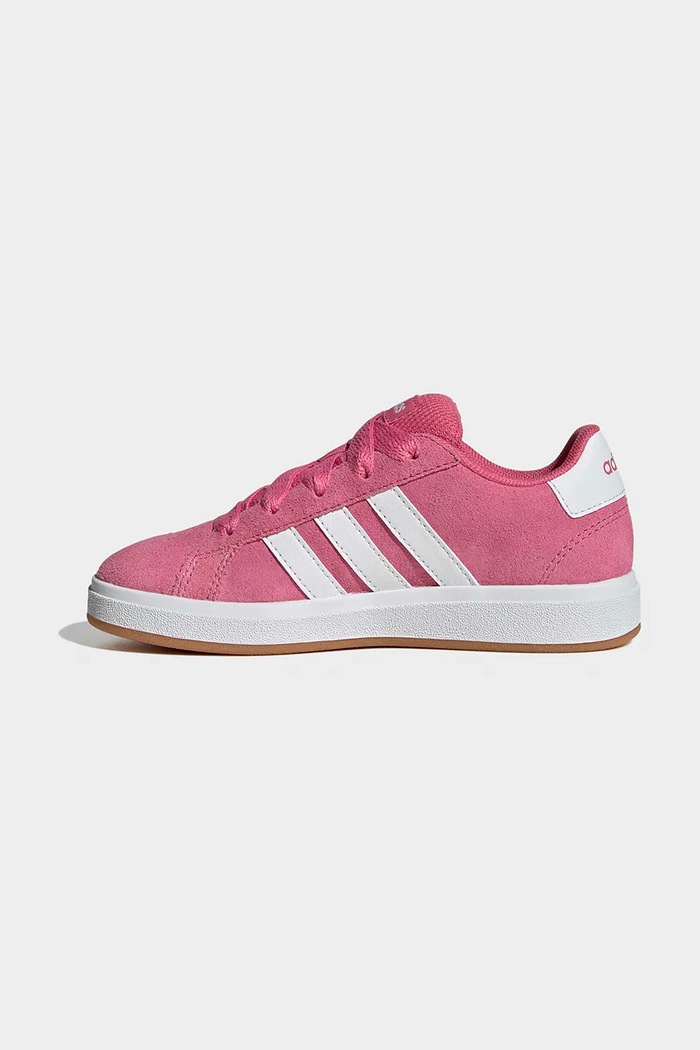 adidas sneakersy zamszowe dziecięce GRAND COURT 00s różowy JR9850