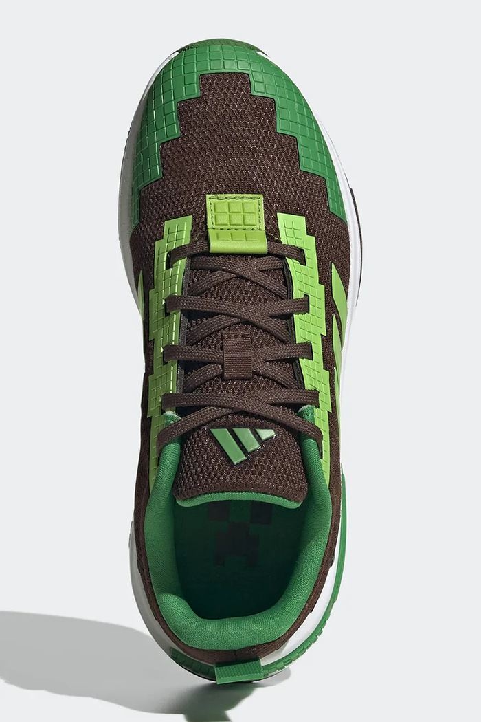 Detské tenisky adidas MINECRAFT PRO JR1965 zelená