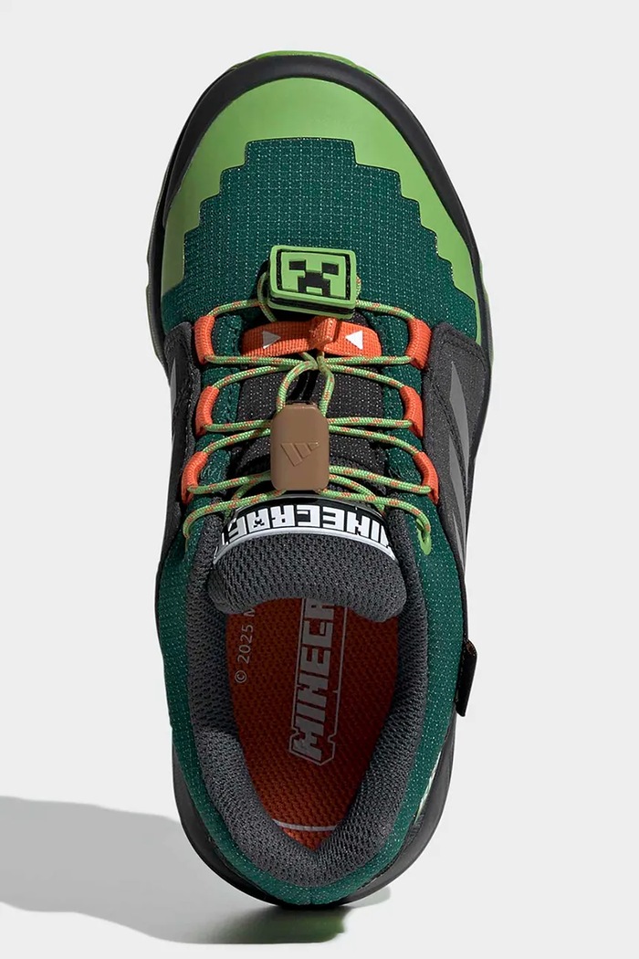 Detské tenisky adidas TERREX TERREX GTX MINECRAFT JR1314 zelená