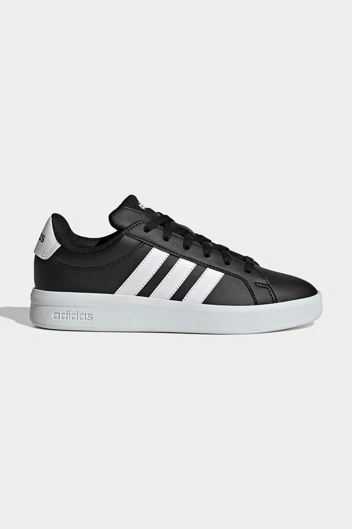 Detské tenisky adidas GRAND COURT 3.0 imitácia kože čierna JP9366