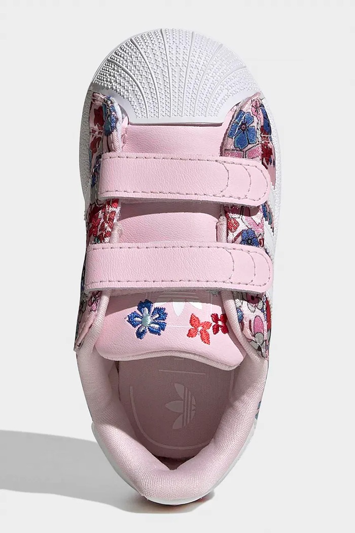 Detské tenisky adidas Originals SUPERSTAR II JQ2003 ružová