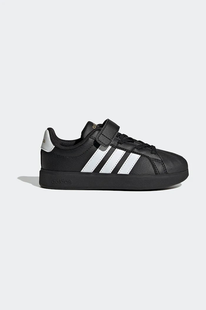 adidas sneakersy dziecięce STREETTALK imitacja skóry licowej czarny JS5055