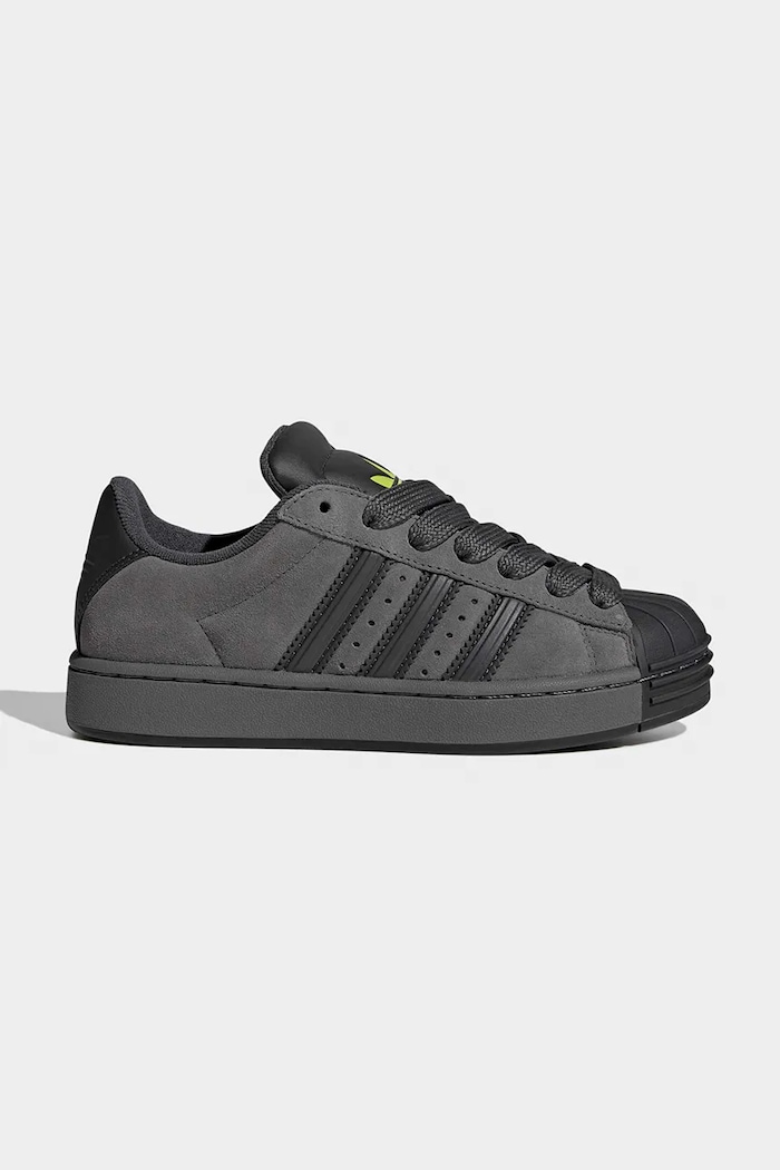 adidas Originals sneakers pentru copii SUPERSTAR ST piele negru KJ1193