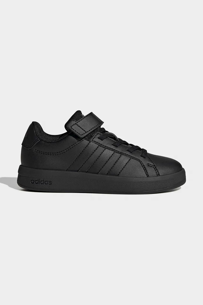 Παιδικά sneakers adidas GRAND COURT 3.0 απομίμηση λείου δέρματος μαύρο KK3790