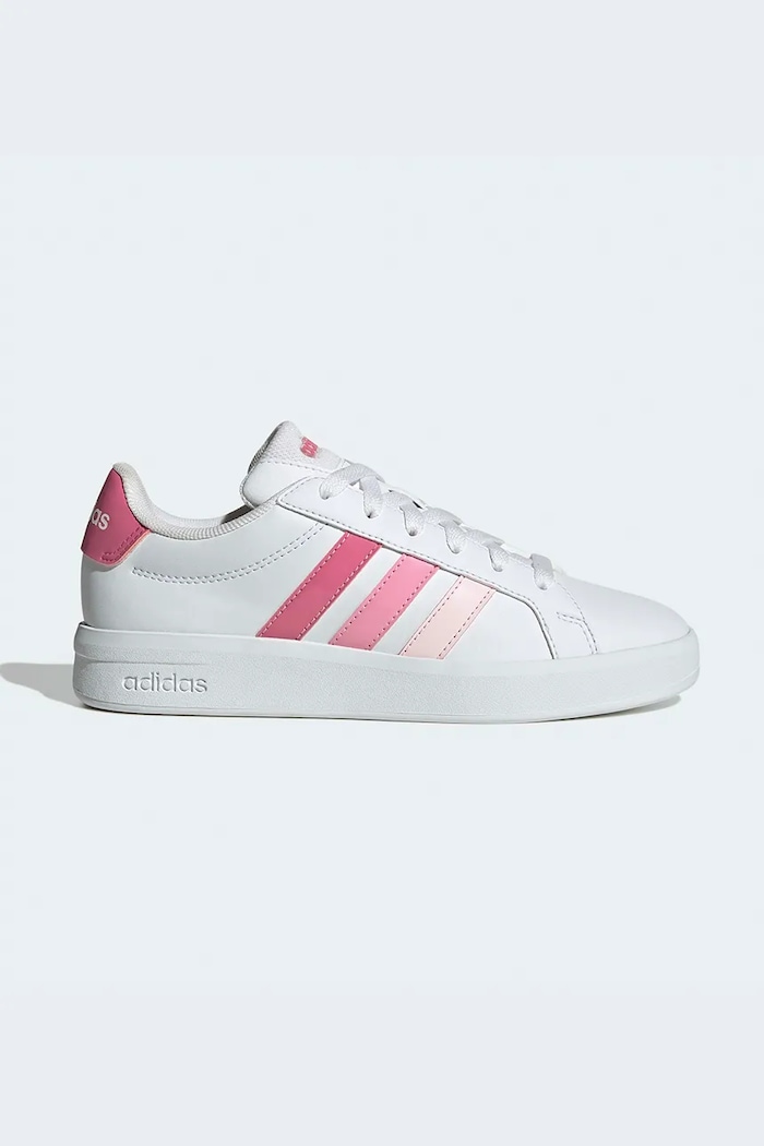 Detské tenisky adidas GRAND COURT 3.0 imitácia kože biela KJ4368
