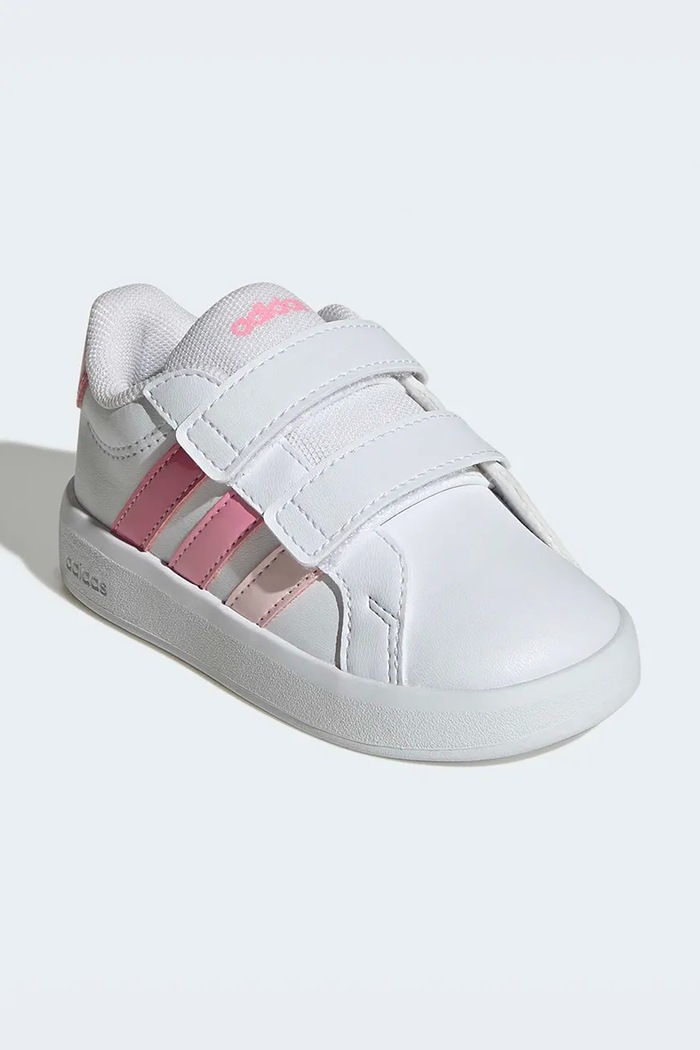 adidas sneakersy niemowlęce GRAND COURT 3.0 KJ4372 biały SS26