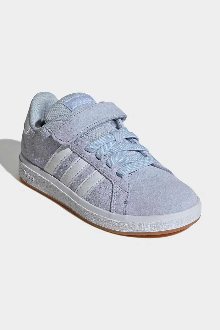 adidas sneakersy zamszowe dziecięce GRAND COURT 00s KI6485 niebieski SS26