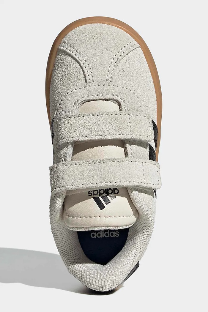 adidas sneakersy niemowlęce VL COURT 3.0 KI6497 beżowy