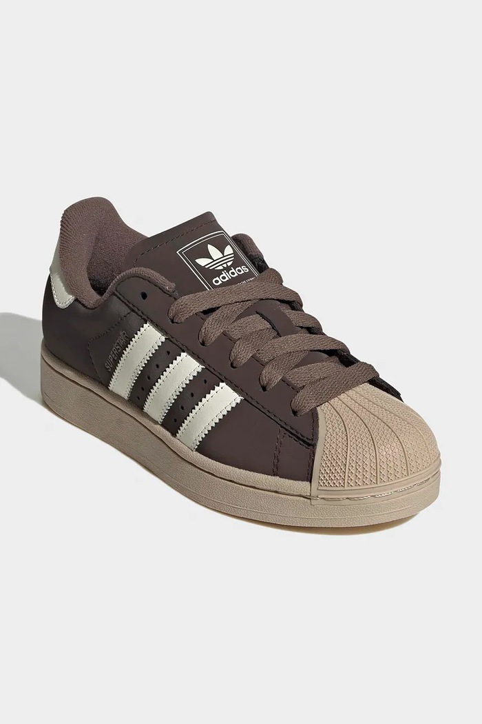 Detské tenisky adidas Originals SUPERSTAR II KJ4545 hnedá SS26