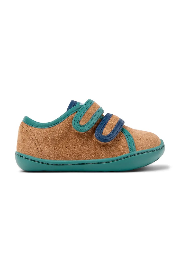 Detské nubukové topánky Camper TWS FW K800666 hnedá SS26