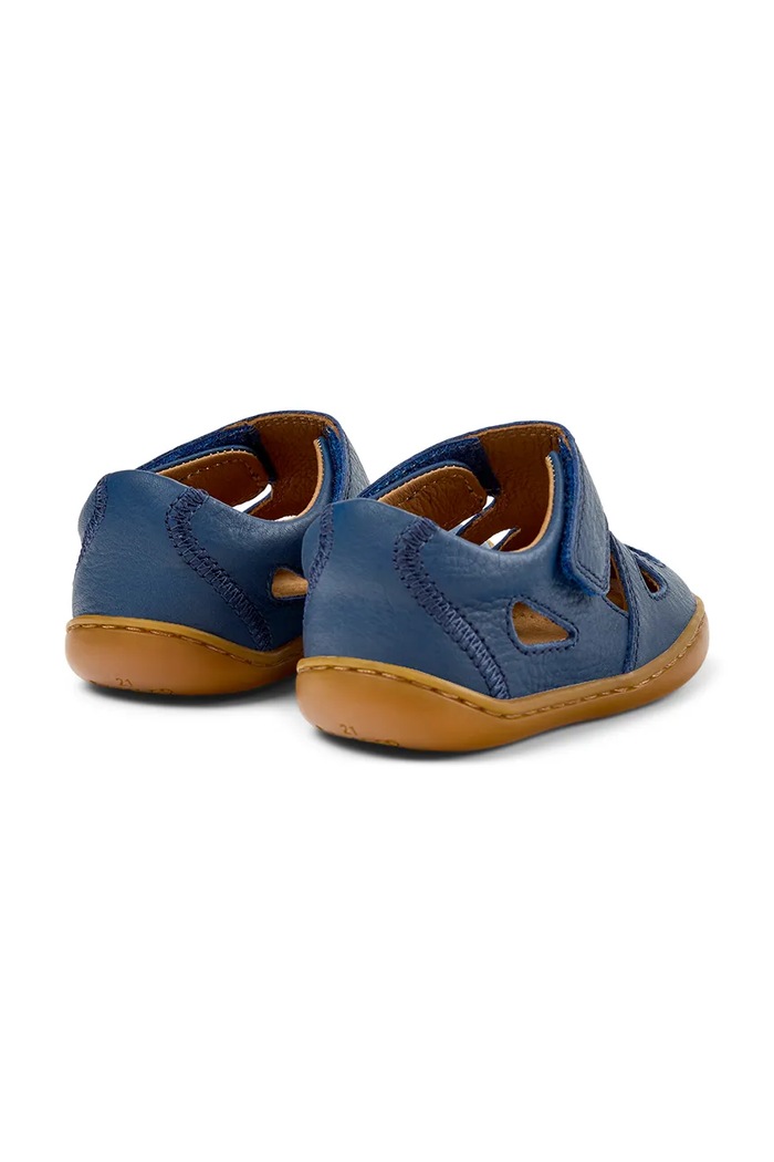 Băieți Camper sandale din piele pentru copii Peu Cami FW K800665 bleumarin