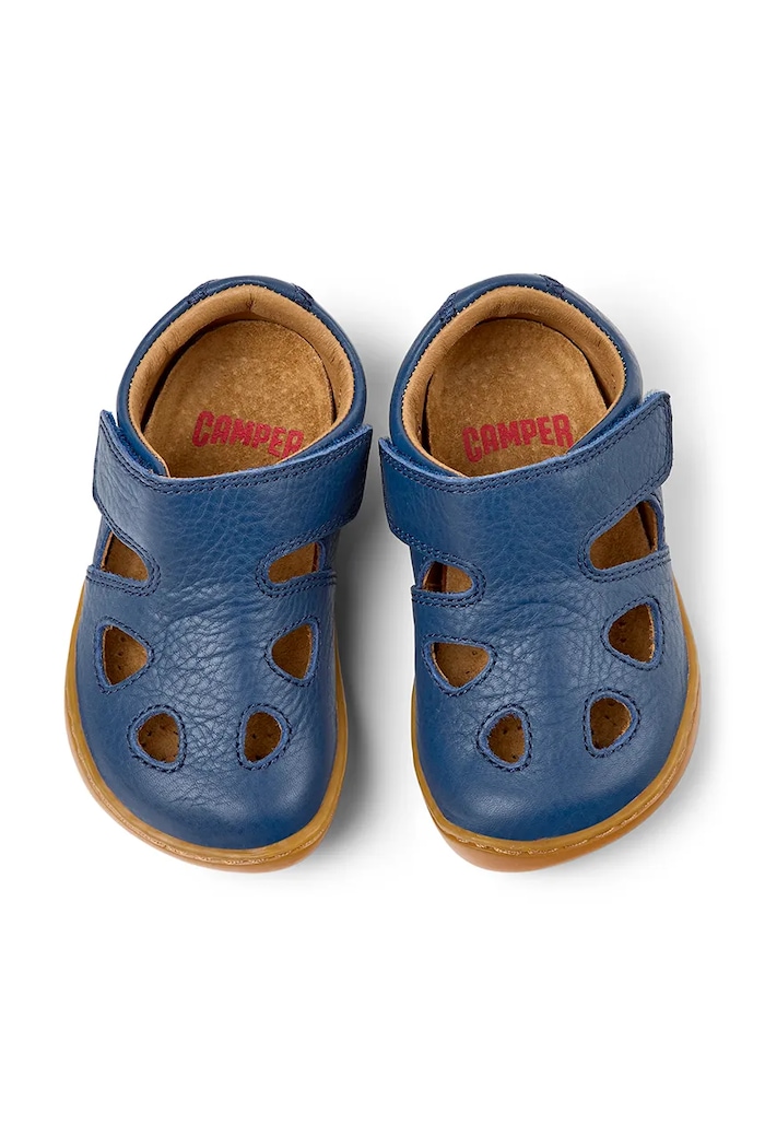 Camper sandale din piele pentru copii Peu Cami FW bleumarin K800665