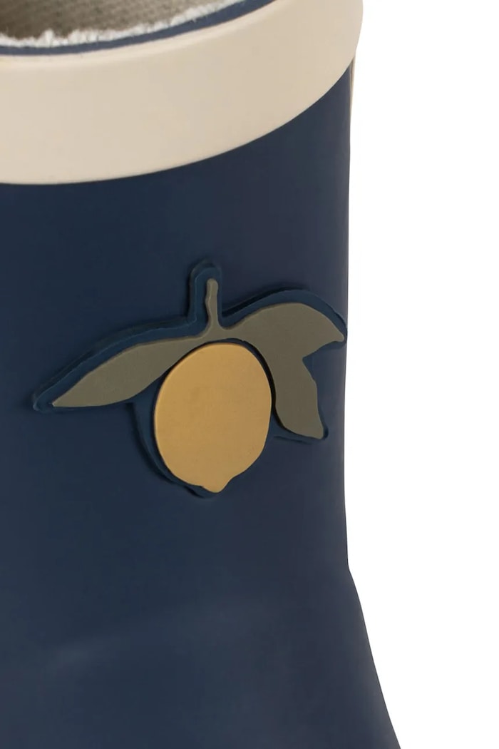 Детские резиновые сапоги Konges Sløjd ROI BLOCK RAIN BOOT тёмно-синий KS105051.PPY2