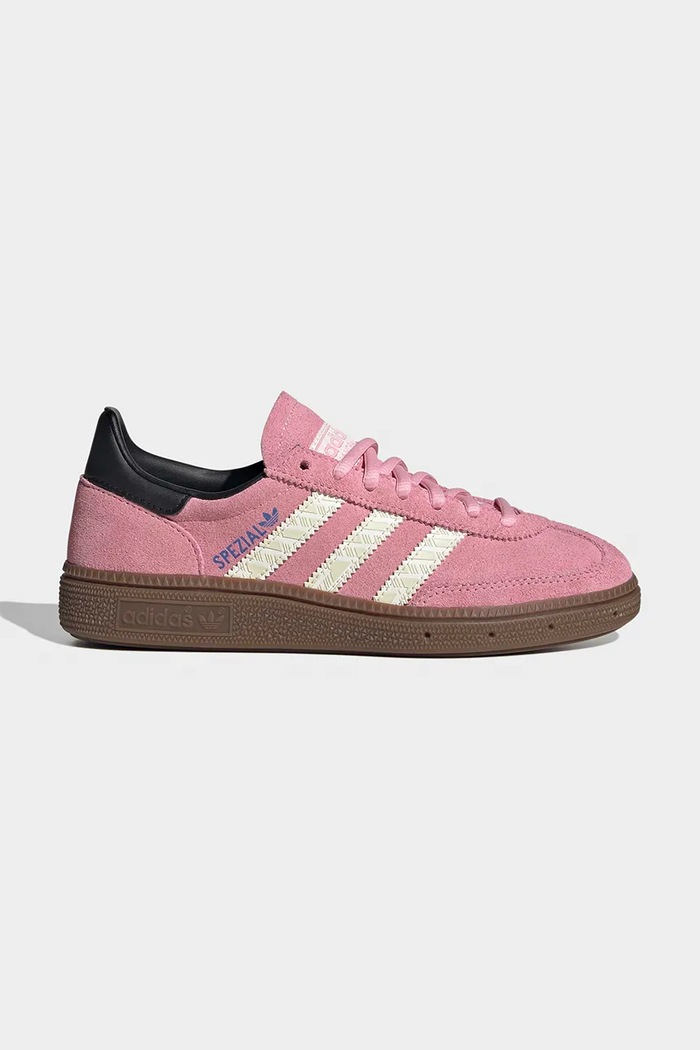 adidas Originals sneakersy zamszowe dziecięce HANDBALL SPEZIAL skóra zamszowa różowy JP9564