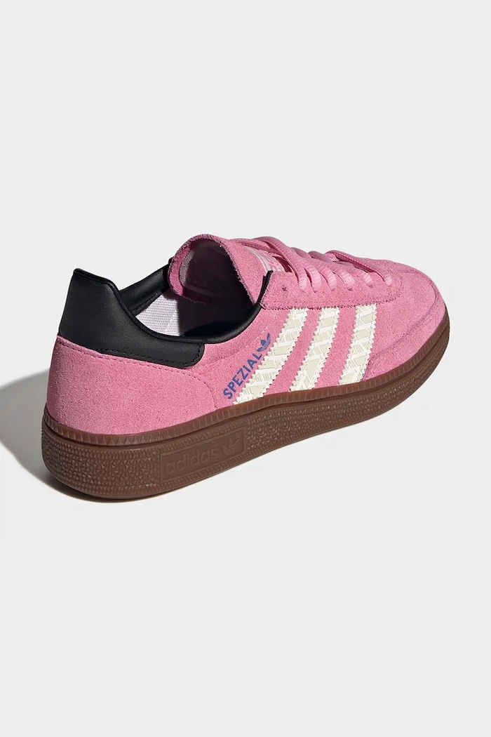 Chłopiec adidas Originals sneakersy zamszowe dziecięce HANDBALL SPEZIAL JP9564 różowy