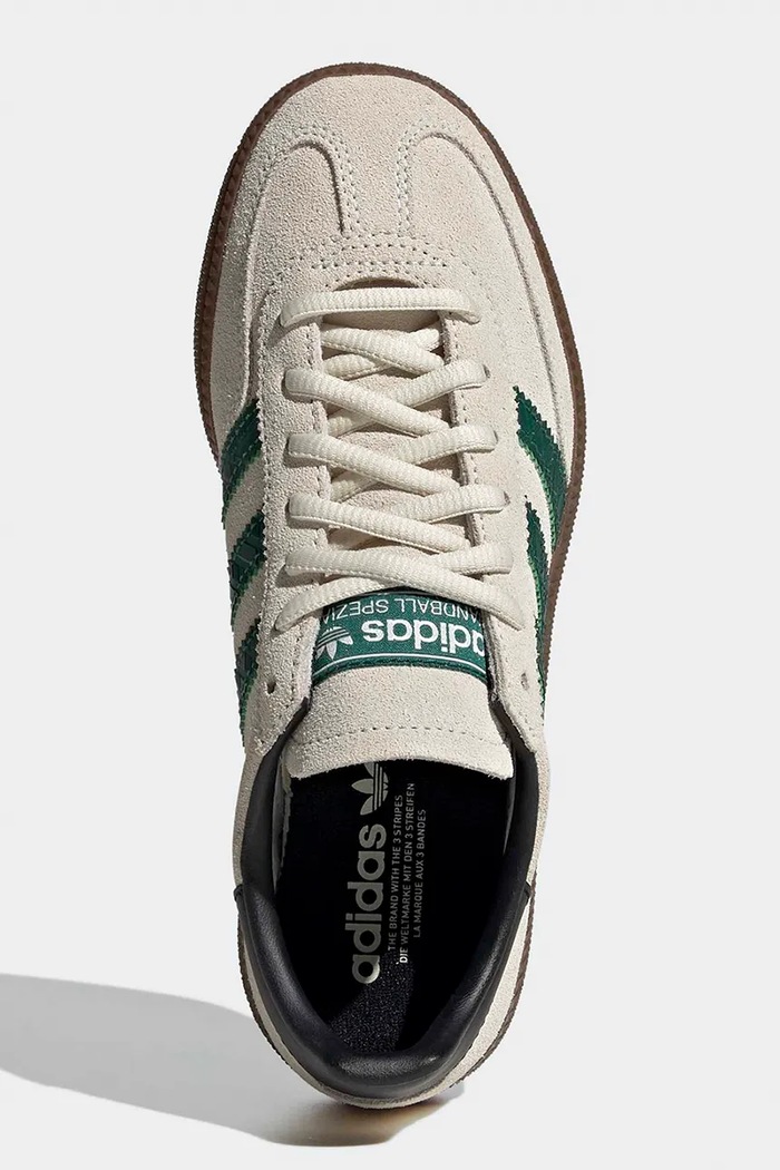 Detské semišové tenisky adidas Originals HANDBALL SPEZIAL JP9562 biela