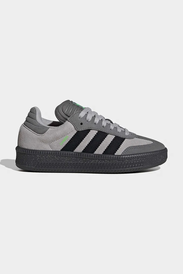 Detské tenisky adidas Originals SAMBA XLG nízky sivá KI6159