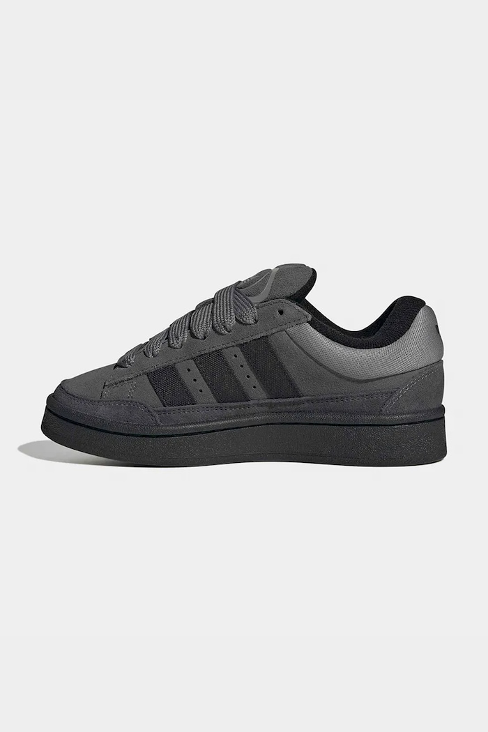 Detské kožené tenisky adidas Originals CAMPUS ST čierna KI8729
