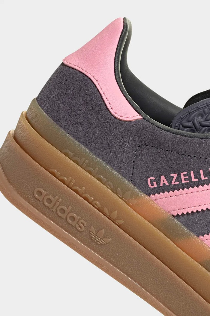 Detské semišové tenisky adidas Originals GAZELLE BOLD IH6459