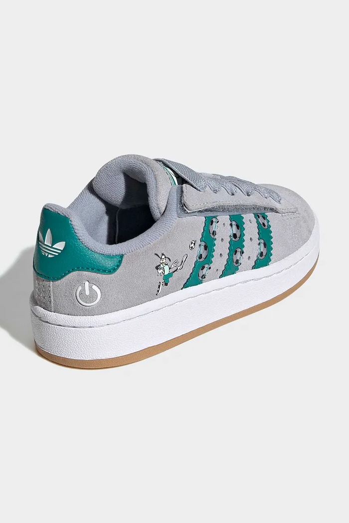 Chlapec Detské tenisky adidas Originals CAMPUS 00s LED LIGHTS IH6398 sivá