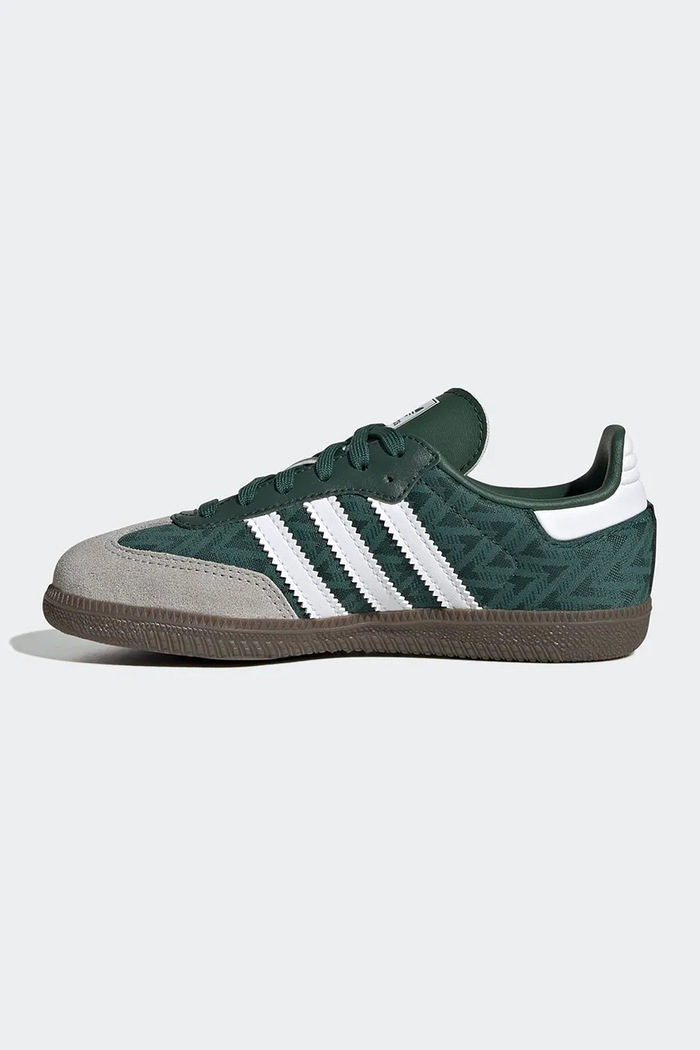 adidas Originals sneakers pentru copii SAMBA OG verde JP9512
