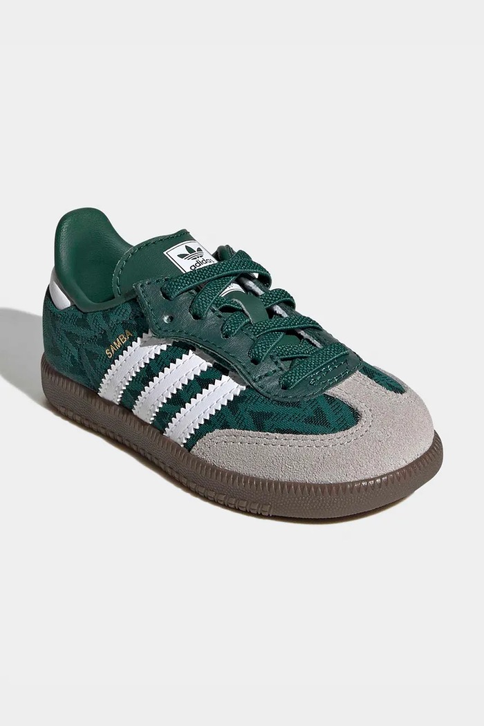 adidas Originals sneakersy dziecięce SAMBA OG JP9518 zielony SS26