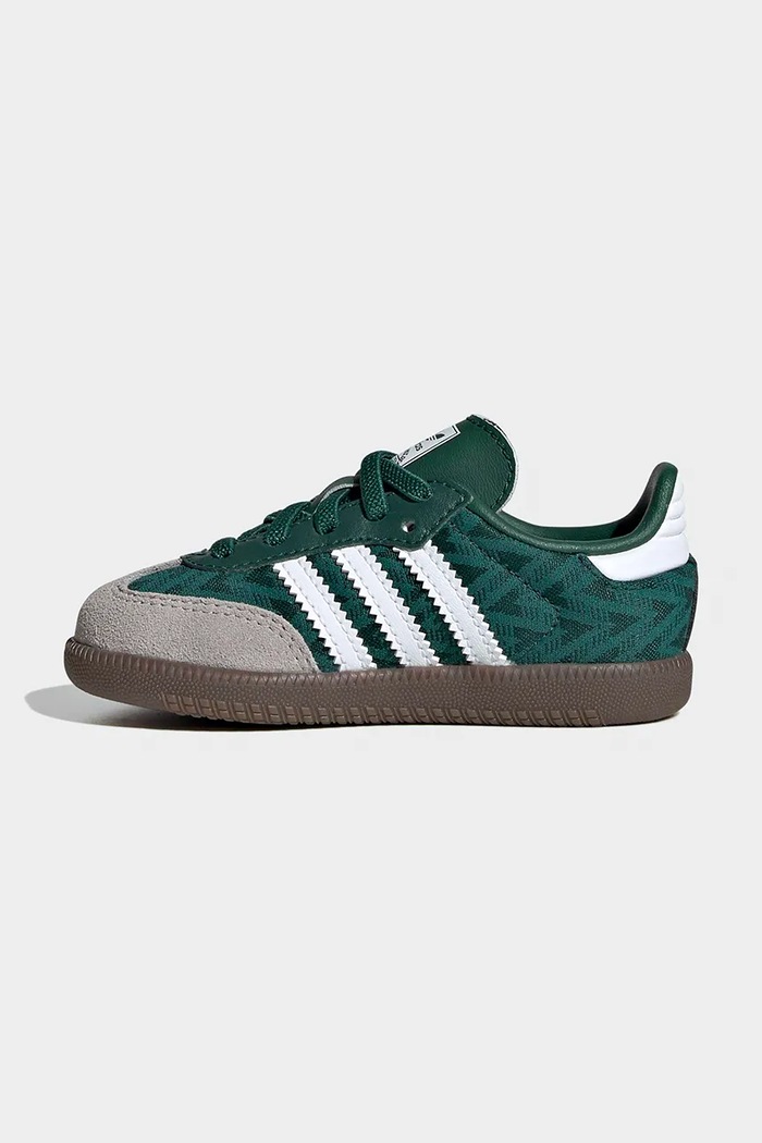 adidas Originals sneakersy dziecięce SAMBA OG zielony JP9518