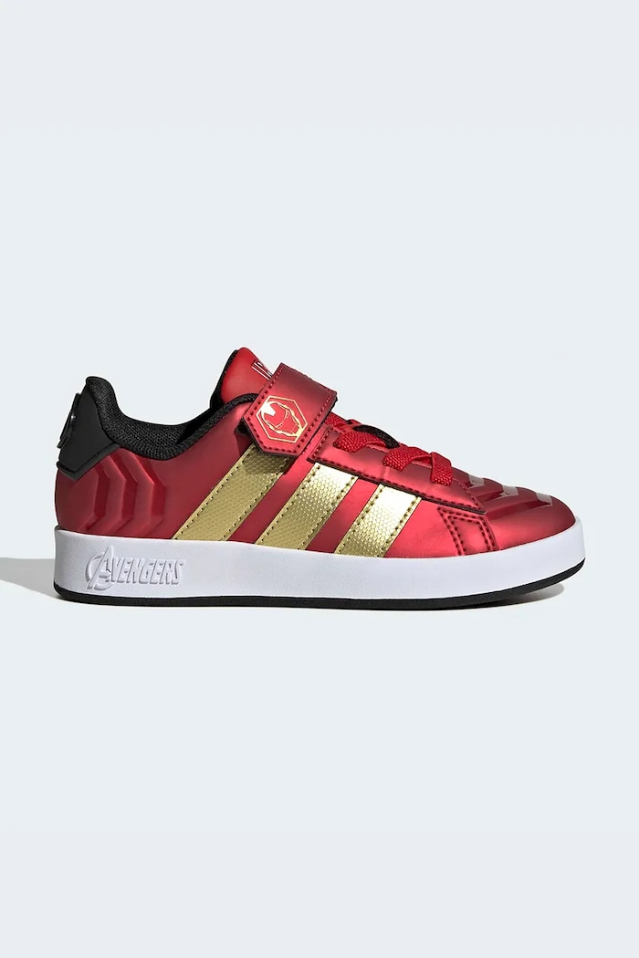 Adidas GRAND COURT IRON MAN tenisky detské červená HP3614