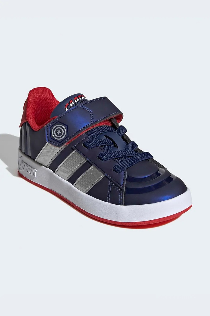 adidas GRAND COURT CAPT AMERICA detská obuv HP3619 tmavomodrá SS26