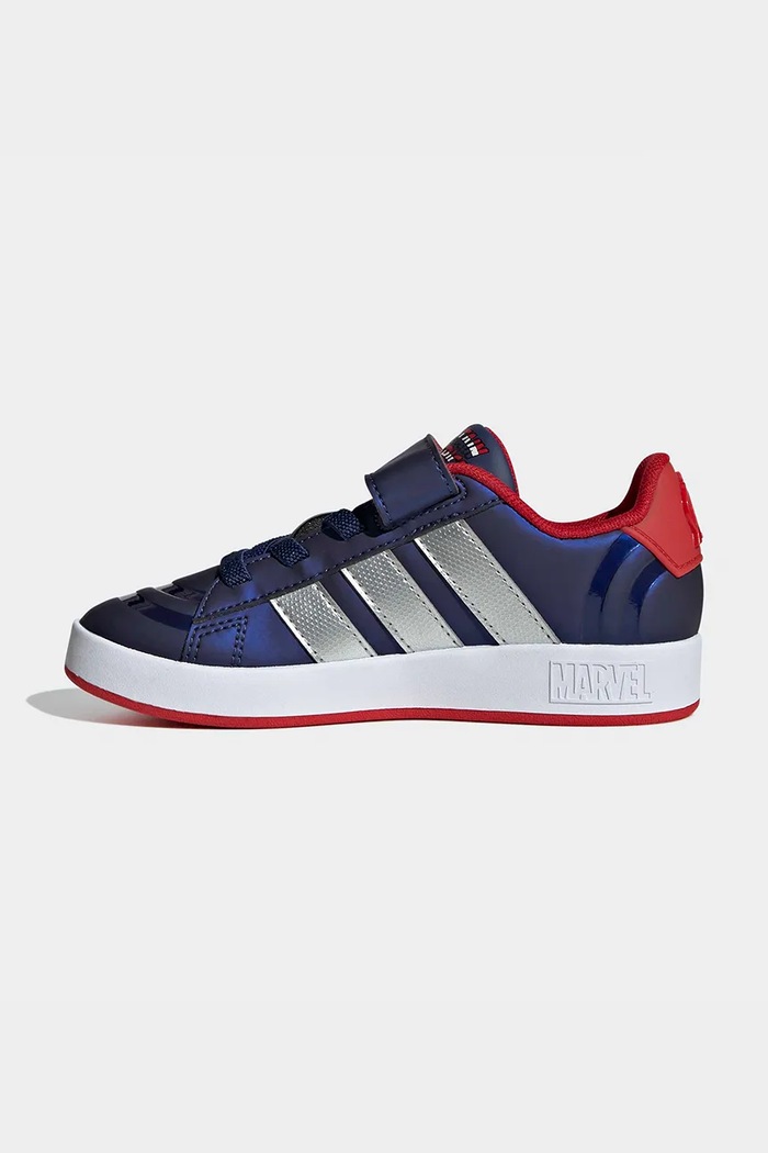 adidas GRAND COURT CAPT AMERICA detská obuv tmavomodrá HP3619