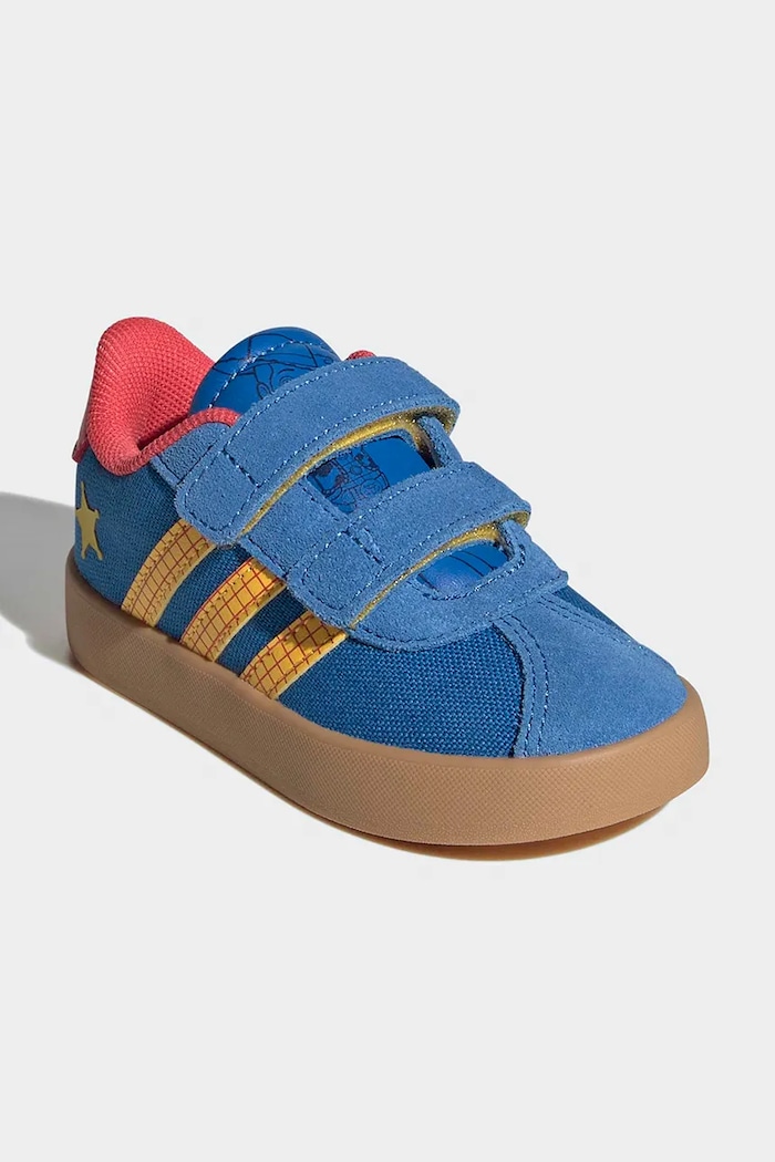 adidas VL COURT WOODY sneakersy dziecięce JQ4381 niebieski SS26