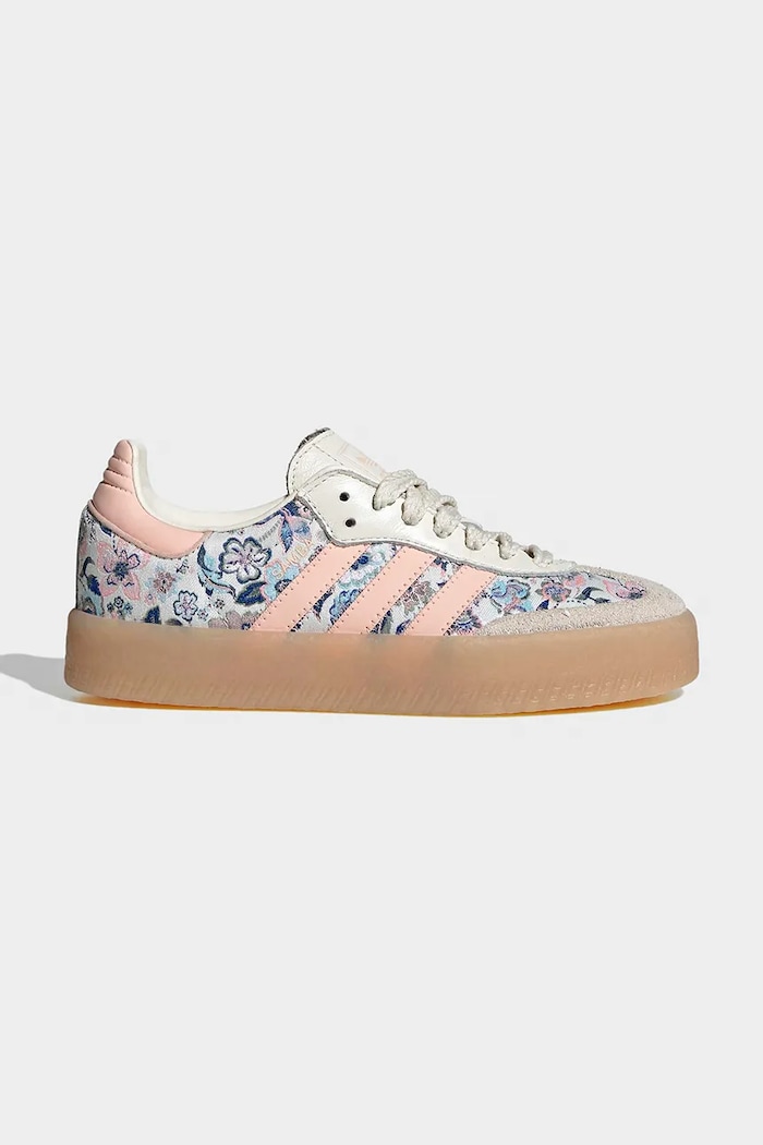 Detské tenisky adidas Originals SAMBAE textilný béžová JQ2009