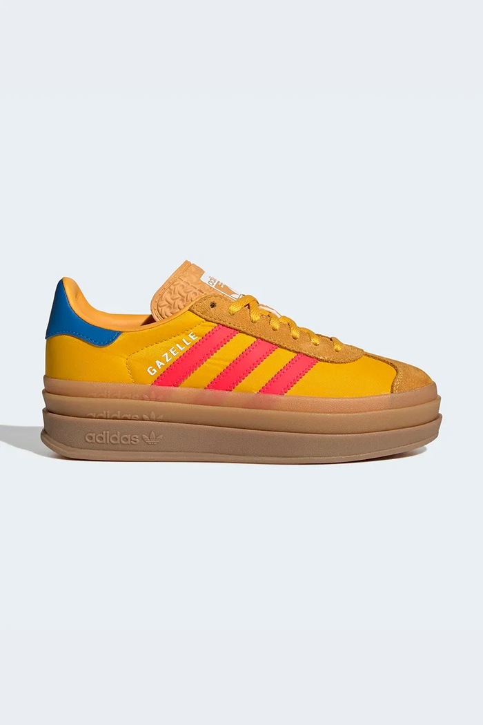 Παιδικά sneakers adidas Originals GAZELLE BOLD συνθετικό κίτρινο IH6462