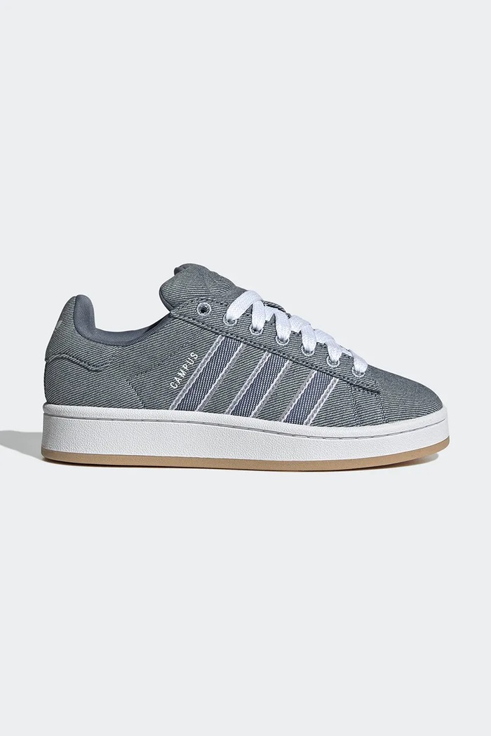 Detské semišové tenisky adidas Originals CAMPUS 00s usňová koža modrá JQ2042