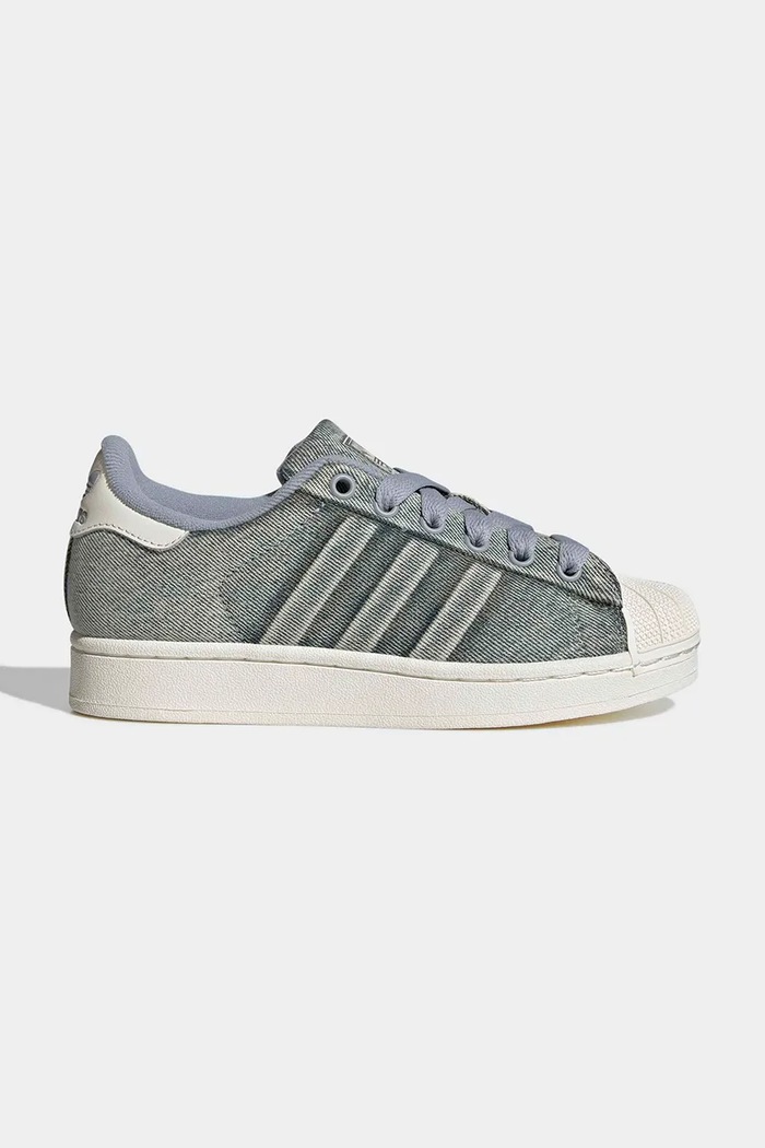 adidas Originals SUPERSTAR II sneakersy dziecięce skórzane niebieski JP9441