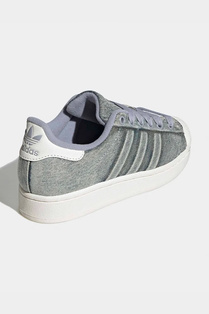 Chłopiec adidas Originals SUPERSTAR II sneakersy dziecięce skórzane JP9441 niebieski