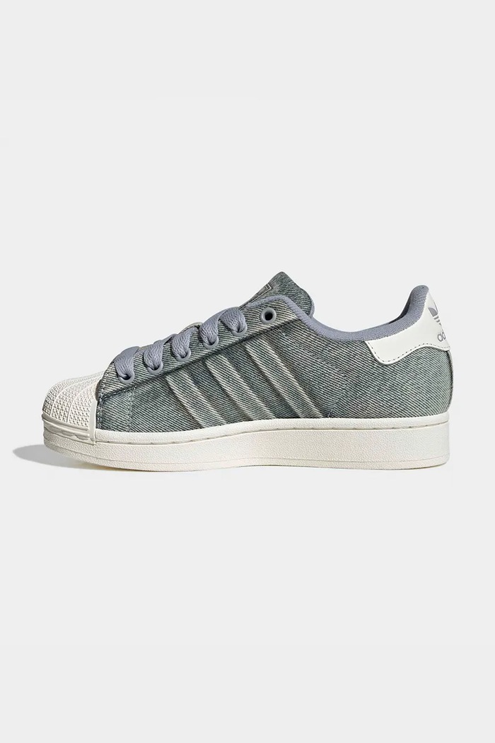 adidas Originals SUPERSTAR II sneakersy dziecięce skórzane niebieski JP9441