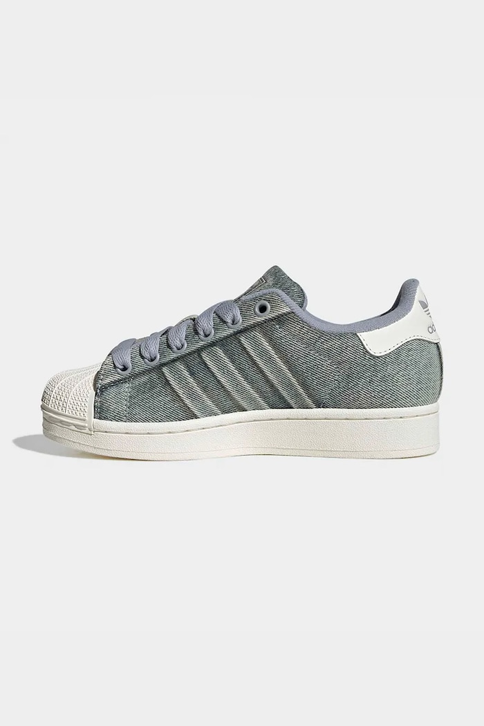 adidas Originals SUPERSTAR II sneakersy dziecięce skórzane niebieski JP9441